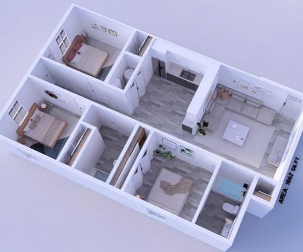 3 Bed Unit-1